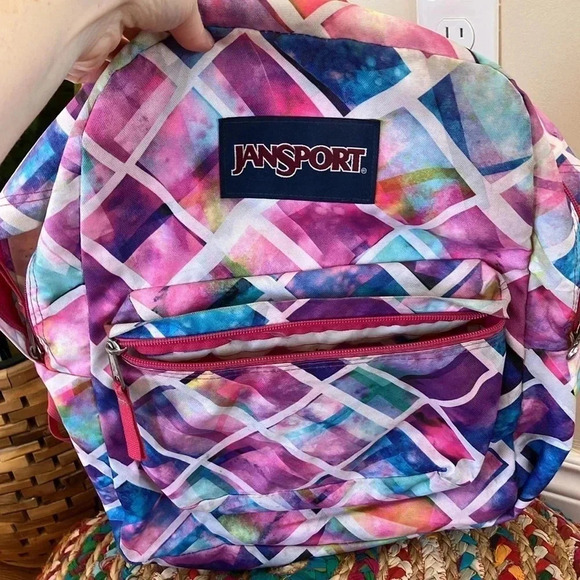 Jansport  multicolor backpack - Picture 1 of 3